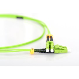 Assmann Electronic dk-2533-02-5 Green 2 M LC LC Fibre Optic Cable Male/Male – Fiber Optic Cable (LC/LC, Multimode, LSZH (Low Smoke Zero Halogen), Green)