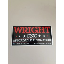 none STICKER Tool Box Toolbox CNC MACHINE MACHINIST  STICKER DECAL WRIGHT AUTOMATION