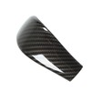 Carbon Fiber Style Gear Shift Head Cover Trim Car Modification