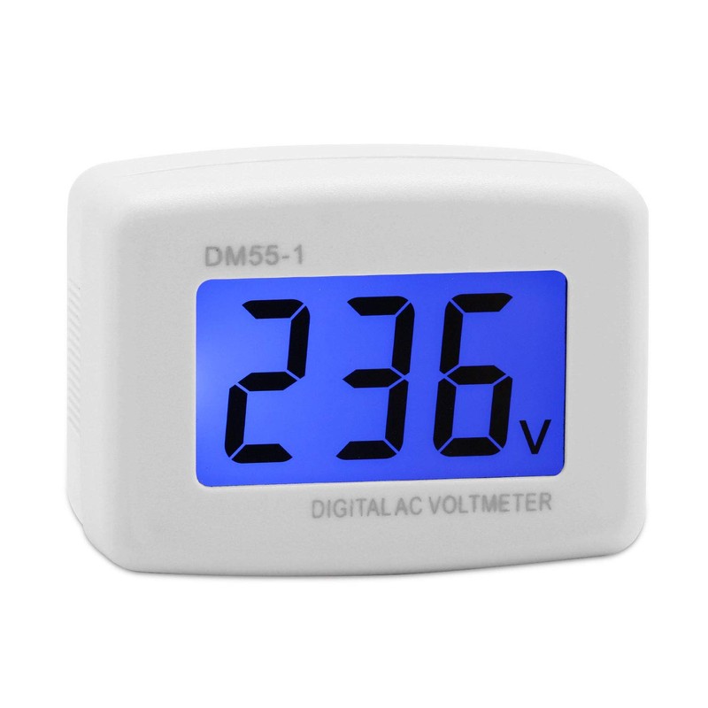 2 pcs Plug in Voltage Meter,DROK AC 80-300V Voltage Test