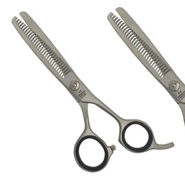 ENZO ENGLAND Professional Hair Cutting Trimming Thinning Shears Scissors Hairdressing Texturizing Razor Edge Blades Japanese Stainless Steel with Adjustable Screw 6 inch (Thinning Shears)