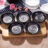Swlthwen 3.1 Inch Porcelain Side Dish Bowl Seasoning Dishes Soy