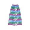 Speed Wrap Towel, Stack Border Wrap Towel, Unisex Purple, W