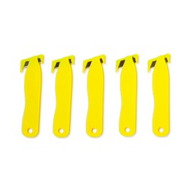 KutzEz 5 Pack Utility Knife (Yellow)