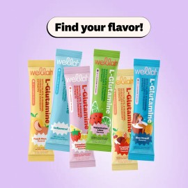 L-Glutamine Supplement Variety Pack, 5g Per Serving, 30 Servings, Gut Health & Digestive Support, Amino Acid Supplement for Wellness