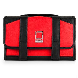 Maggie Hanging Toiletry Bag Travel Organizer for Men & Women, Water Resistant Compact Carrying Bag for Toiletries, Cosmetics, Shaving, Makeup Kits