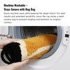SAIONJI Croissant Half Circle Bath Mat, 30 x 17.7 Inch