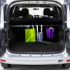 Zento Deals Heavy Duty Expandable Clothes Bar Car Hanger Rod-