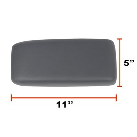 PIT66 Tacoma Gray Center Console Armrest Lid Compatible with 1995-2000 Toyota Tacoma/1996-1998 Toyota 4Runner