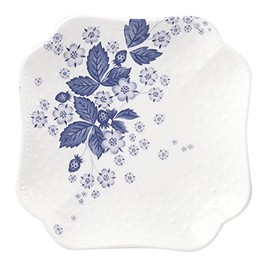 Wedgwood Strawberry Bloom Indigo Small Plate, 8.3 inches (21 cm), Wedding Gift, Present 5C109205021