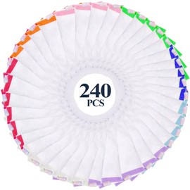 Hushee 240 Pcs Soap Bag Handmade Soap Bubble Mesh Bags Exfoliating Soap Saver Pouch with Drawstring for Foaming and Drying Soft for Shower Body Facial Cleaning Tool Easy to Bubble and Store Soap