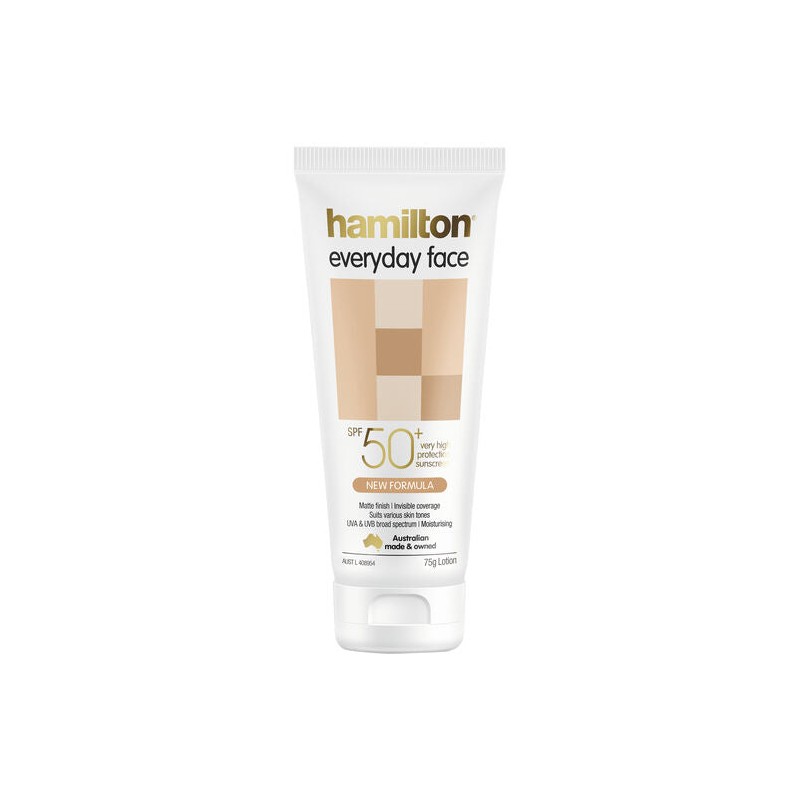 Hamilton Sun Everyday Face Cream SPF 50+ 75g