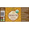 US Organic Jojoba Oil, USDA Certified Organic,100 Pure Natural, Cold