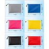 A5 PVC Canvas Storage Zipper File Bag Handbag Zip Wallet