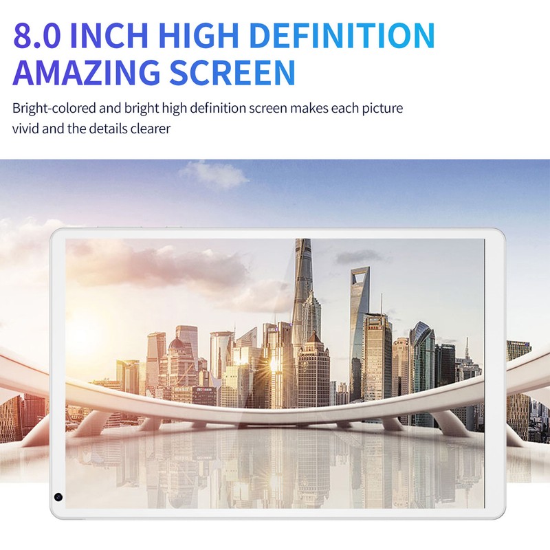 8 Inch Kids Tablet 2G RAM 32G ROM 5G WIFI