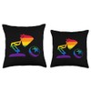 Pixar Ball and Luxo Jr. Rainbow Collection Throw Pillow