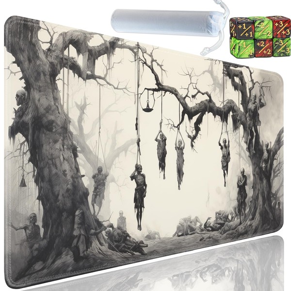 Yuxcfhjfe Playmat for MTG, 24x14 Inches Playmats, for TCG and