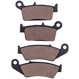 Cyleto Pastillas de Freno Delantero y Posterior para YAMAHA YZ 250 YZ250 1998-2002 / YZ250F 2001 2002/2000-2009 GAS/1996-2016 Suzuki