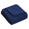 yescool Weighted Blanket (10 lbs, 41" x 60", Blue) Cooling