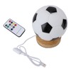 Soccer 3D Lamp Night Light with Remote Control Timer Soft