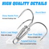 Snagging Hooks Weighted Treble Hooks, 5pcs Weighted Fishing Hooks Large