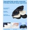 MYGLOAR 2 x Silk Sleep Mask for Side Sleeping, 3D