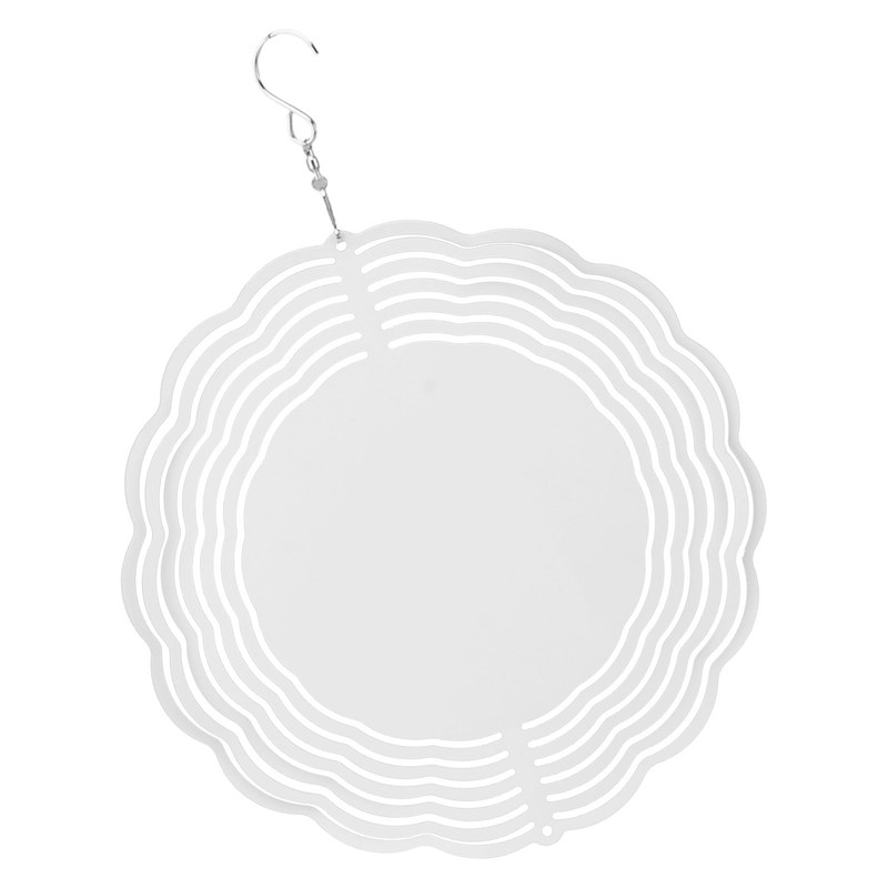 Sublimation Wind Chime Aluminum DIY Blank Wind Turntable for Outdoor