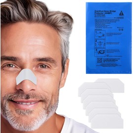 Acanthus - 15 Pack CPAP Nose Bridge Protectors - Silicone CPAP Mask Cushion for Nasal Skin Protection - Reusable Latex-Free - CPAP Accessories Mask Liner - Pack of 15