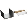 Areej Stainless Steel Mitre Box Miter Set-2 Slots for 1"