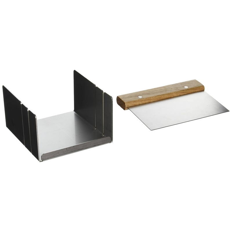 Areej Stainless Steel Mitre Box Miter Set-2 Slots for 1"
