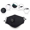 TK FASHION MASK Black Cotton Reusable Washable Face Mask with
