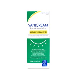 Vanicream Gentle Facial Cleanser and Moisturizer Set, 8 fl oz Cleanser, 2.5 oz SPF 30 Moisturizer, Fragrance-Free, For Sensitive Skin