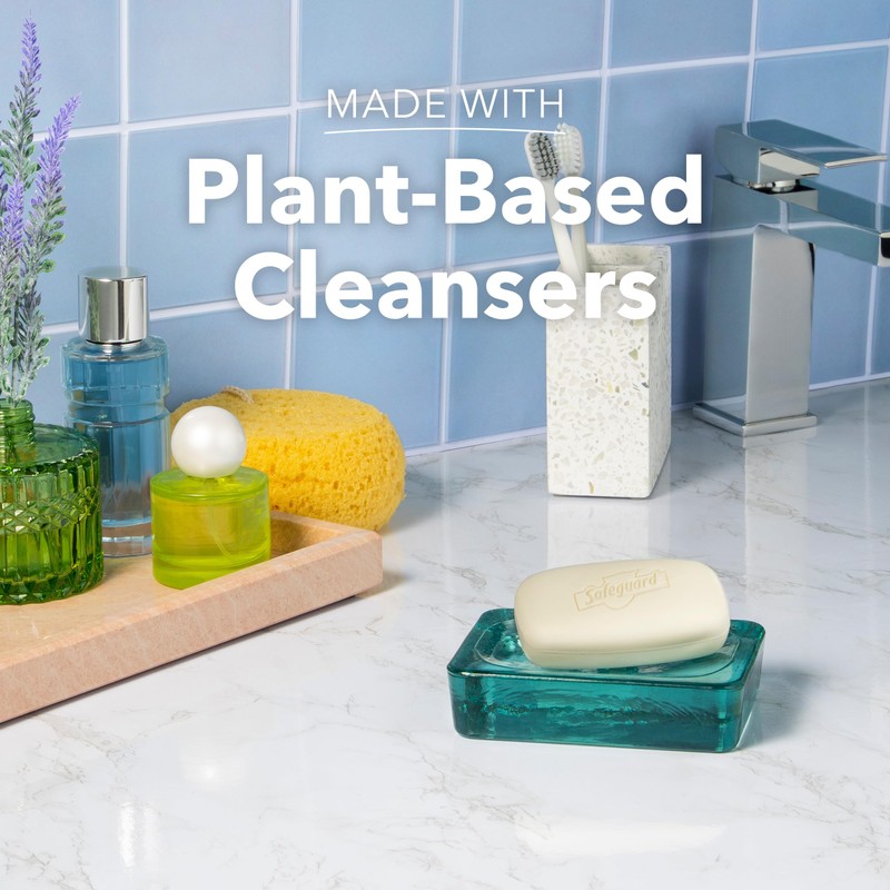 Safeguard Micellar Deep Cleansing Bath Bar Soap, Washes Away 99