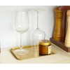 VCREATC 3 Pack Small Gold Tray, 8x6 Inch Stainless Steel