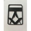 Generic Masonic Jewel/Medal Holder - Black Blazer Pocket Size -