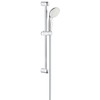 Grohe 2759810E New Tempesta 1.5 GPM 2-Spray Shower Rail, StarLight