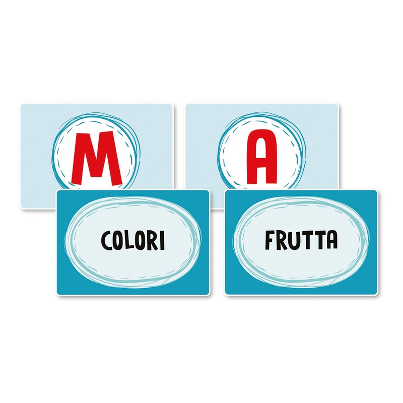 Clementoni 16563 Nomi, Cose, Città Board Game, Single, Multicoloured, Medium