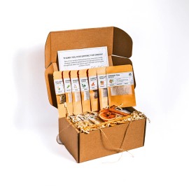 TeaDreamTea Herbal Tea Gift Set 16 Loose Leaf Blends Wellness & Relaxation USA TeaDreamTea