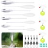 MSIHEY Angelset, 16-teilig, 4X Sinkend & 4X Schwimmend (8g, 10g,