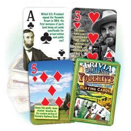 Flickback 1949 Trivia Playing Cards & Yosemite Trivia Combo: Birthday