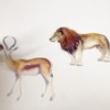 18 calcomanías de pared con diseño de animales, para decoración