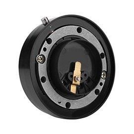 Acouto Adaptador de Liberación Rápida Volante Volante Universal Adaptador de Cubo de Liberación Rápida Kit para Coche de Carreras(Negro)              