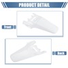 A ABSOPRO Motorcycle Rear Mudguard White Suitable for Honda –