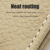 Sunglass Holder for Car Visor Magnet Leather Car Sunglasses Holder