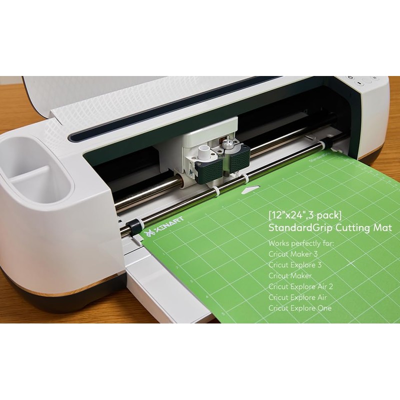 Xinart Cutting Mat for Cricut Maker 3/Maker/Explore 3/Air 2/Air/One 12x24
