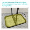 YIILII Vertical Ball Storage Rack - Adjustable 5-Tier Sports Organizer