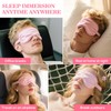 Sleep Mask with Elastic Strap - Natural Silk Eye Mask