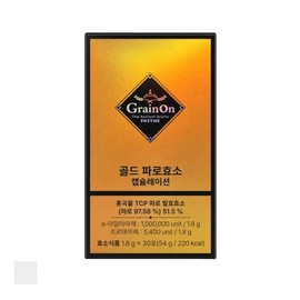 Grain On Gold Faro Enzyme Capsulation 1.8g x 30 sachets (1 box) / 그레인온 골드 파로효소 캡슐레이션 1.8g x 30포 1박스