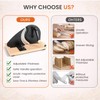 Manual Bread Slicer for Homemade Sourdough Bread, Adjustable Thickness Hand