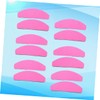 Minkissy 20pcs Mini Half-Moon Shaped Nail Polishing File Set Double-Sided